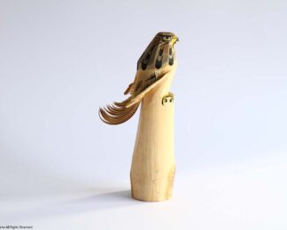 人気を誇る 笹野一刀彫 お鷹ポッポ(高さ250mm) | 民藝朋友 置物