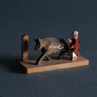 Zenko-ji USHI OI (An old woman chasing a cattle)