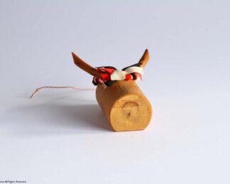 Ojiya KIUSHI (Wooden bull) - Image 5