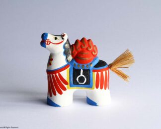 Nogomi clay dool, Yutoku Inari Shrine INARI-KOMA - Image 2
