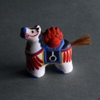 Nogomi clay dool, Yutoku Inari Shrine INARI-KOMA
