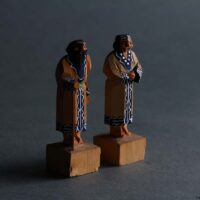 Farmers' Art , AINU Wood Carved Folk Dolls
