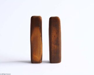 アイヌの木製絵付け人形　男女 - Image 4