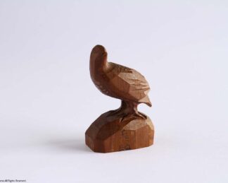 木彫りの置物　雷鳥 - Image 2