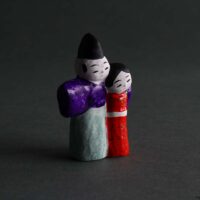 富山土人形 抱き雛