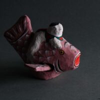 琉球張子　鯛乗り童子