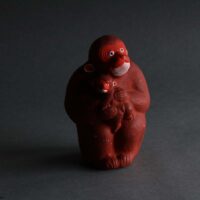 伏見人形 親子猿