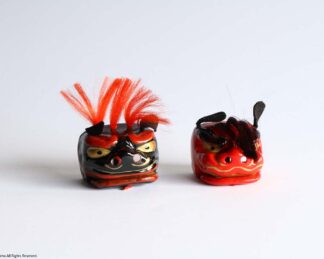 さぬきの張抜き獅子頭