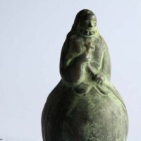 Clay doll, NANBAN-BELL / Bronze color