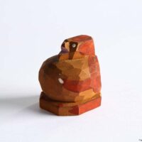 木彫りのタヌキ