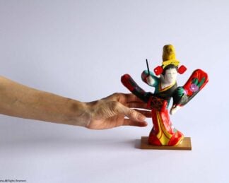 K194・三春張子「羯鼓」　郷土玩具、民俗、伝統工芸 三春張子 鞨鼓（かっこ） | 民藝朋友