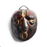 陰陽魔除 道神面 1月「のぞく」