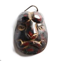 陰陽魔除　道神面　7月「ひらく」