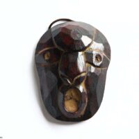 陰陽魔除　道神面　8月「やぶる」