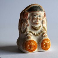 赤坂土人形 俵乗り大黒