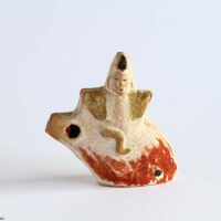 赤坂土人形 鯛えびす(土笛)