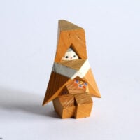 雪人形（絵付け）大／芳雲作