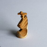 山付登山人形 スキー滑降