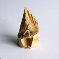 山付登山人形  一つ山  カラー