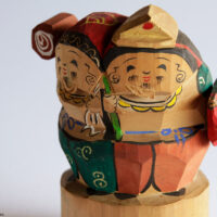 笹野一刀彫　恵比寿大黒天