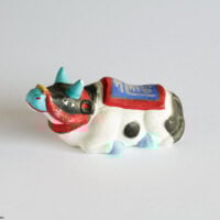 伏見人形 布団牛