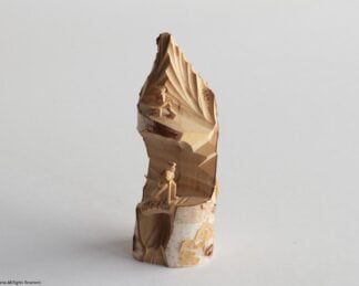 Mountain Climbing Doll with Mountain (Two Figures) / Kirigamine