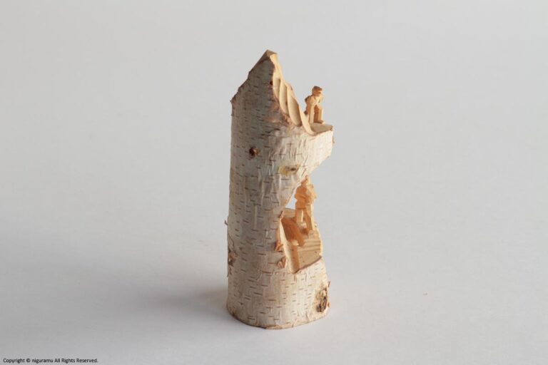 Mountain Climbing Doll with Mountain (Two Figures) / Kirigamine - Image 5