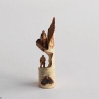 山付登山人形二人　上高地