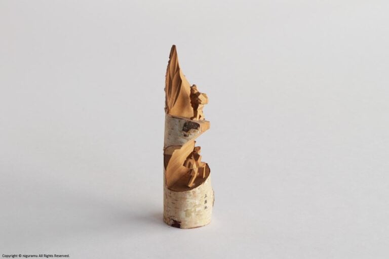 Mountain Climbing Doll with Mountain (Two Figures) / Kamikochi - Image 6