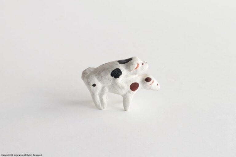 住吉土人形　むつみ犬