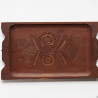 Ainu Carving, ITA (Wooden tray)
