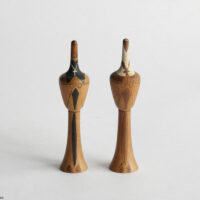 トラピスト人形, 挽物