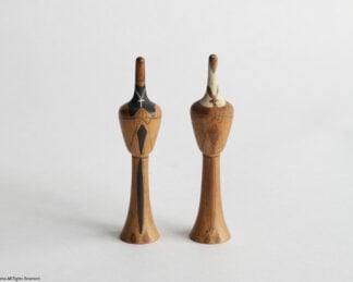 トラピスト人形, 挽物