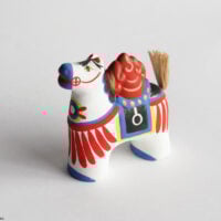 のごみ人形　祐徳稲荷　稲荷駒