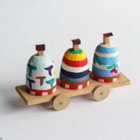 姫路張子「三ッ山ひな型」