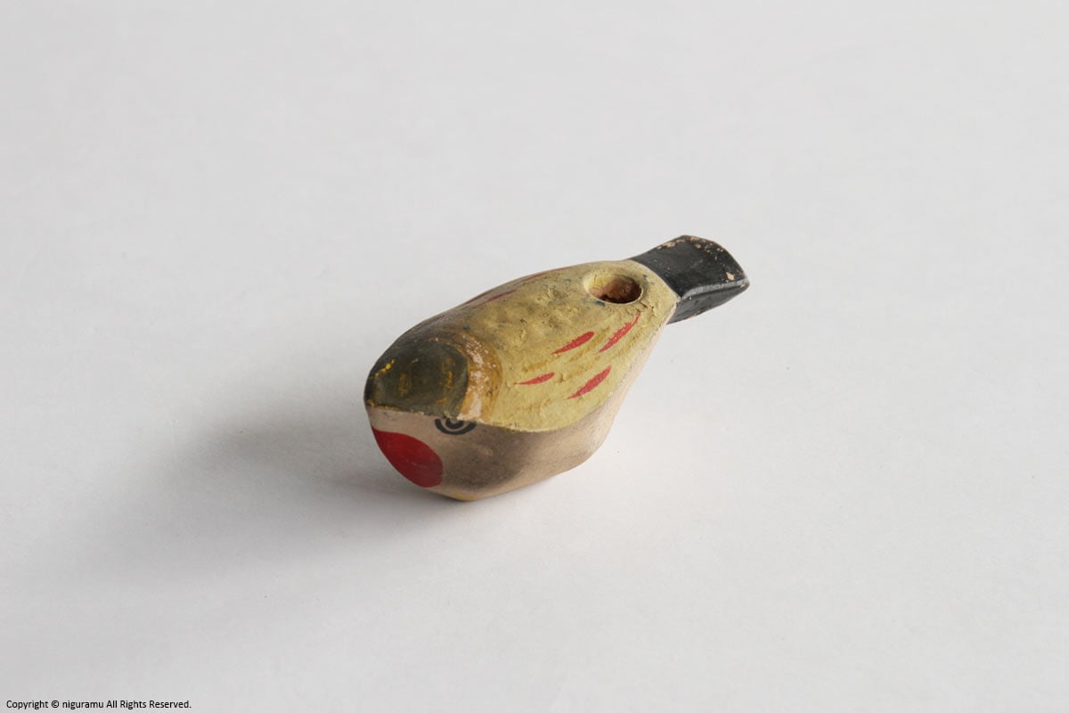 Clay-whistle, Japanese bullfinch (A) - Image 2