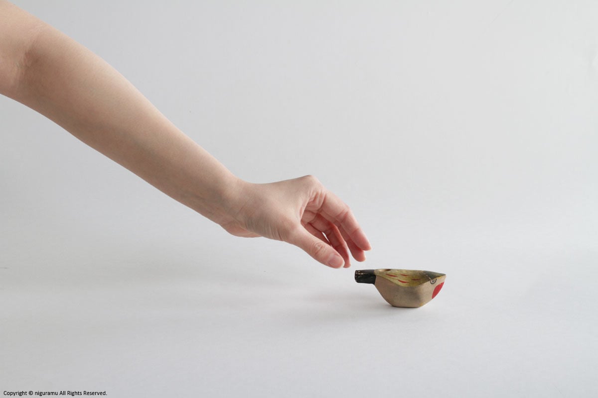 Clay-whistle, Japanese bullfinch (A) - Image 7