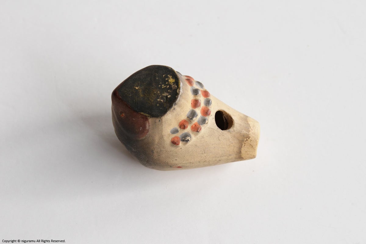 Clay-whistle, Japanese bullfinch (B) - Image 7