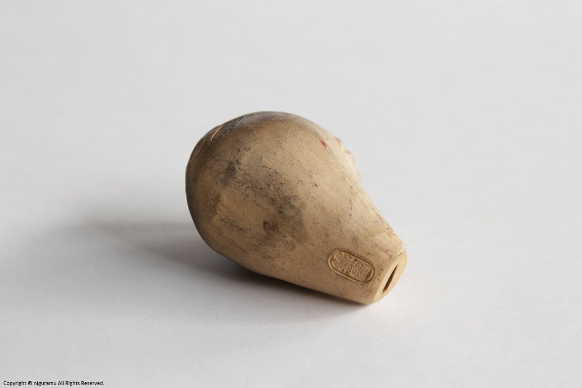 Clay-whistle, Japanese bullfinch (B) - Image 8