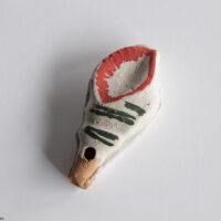 Akasaka clay figurine, Clay-whistle CONCH SHELL