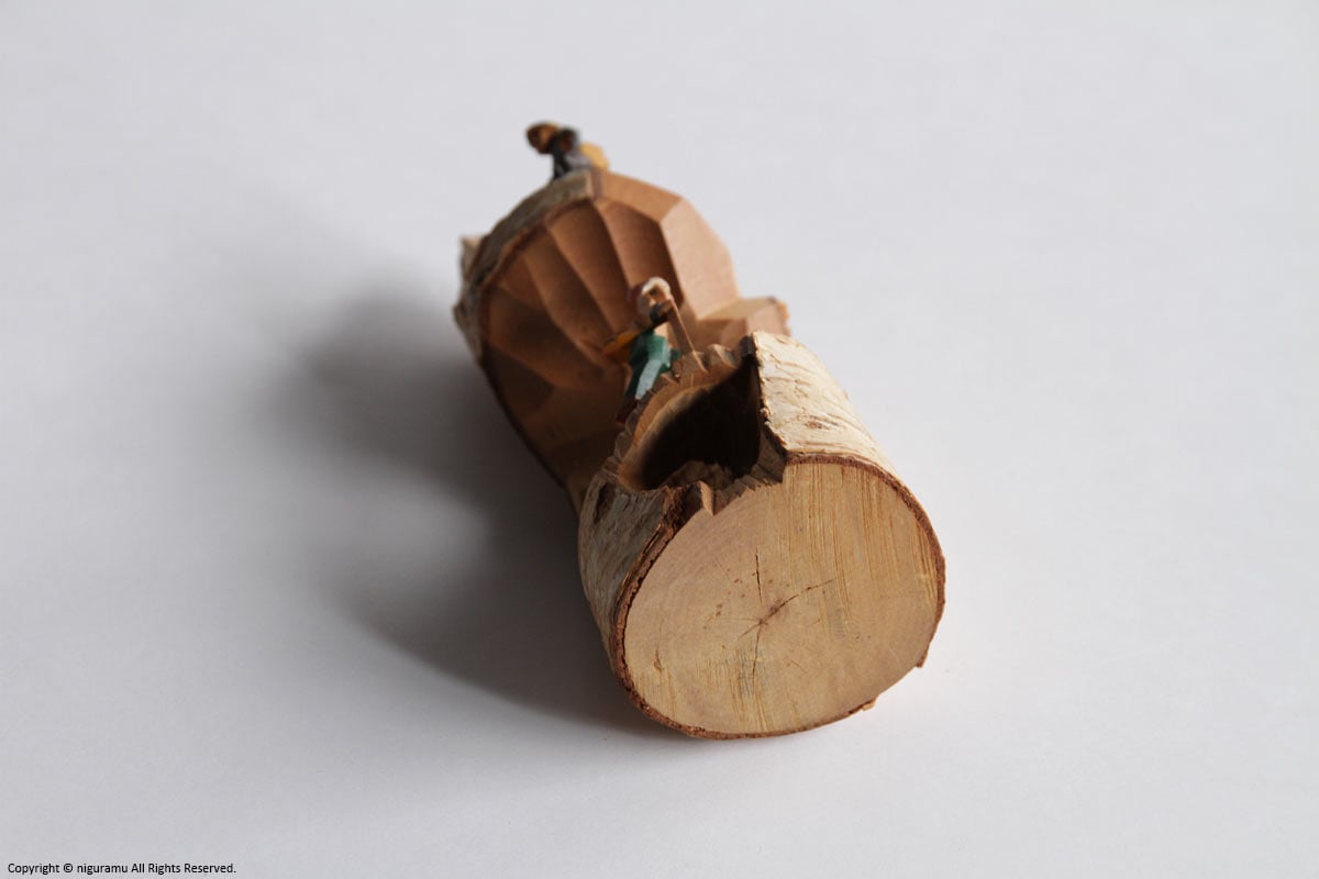 Two mountaineering dolls with mountains (colored) - Image 7