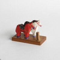 木彫りの吉良の馬