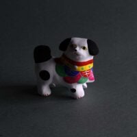 Toyama clay doll, ANCIENT DOG / Large