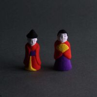 とやま土人形 夫婦人形(渡辺信秀原型使用)
