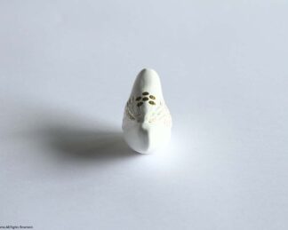 Toyama clay doll, BULLFINCH (Made using Nobuhide WATANABE's mold) - Image 6