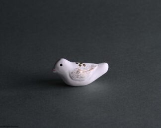 Toyama clay doll, BULLFINCH (Made using Nobuhide WATANABE's mold) - Image 8